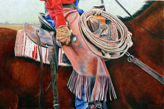 WRANGLER, ACRYLIC, 40 X 60